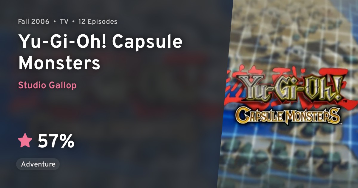 Yu Gi Oh Duel Monsters Alex Yu Gi Oh Capsule Monsters Anilist
