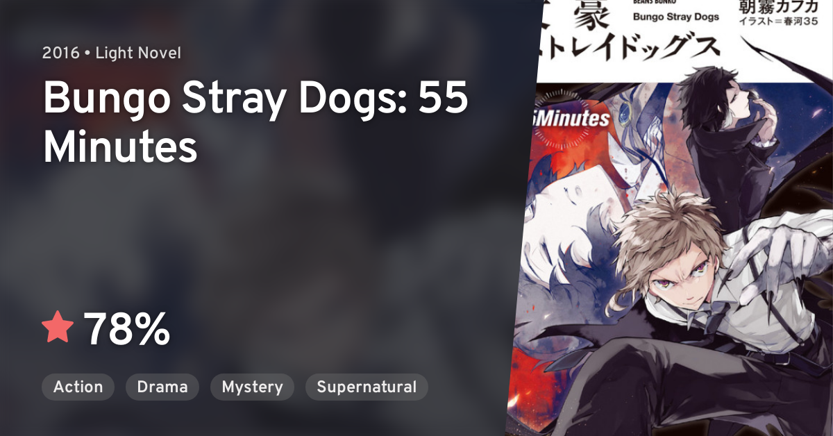 Bungo Stray Dogs Novels – English Light Novels