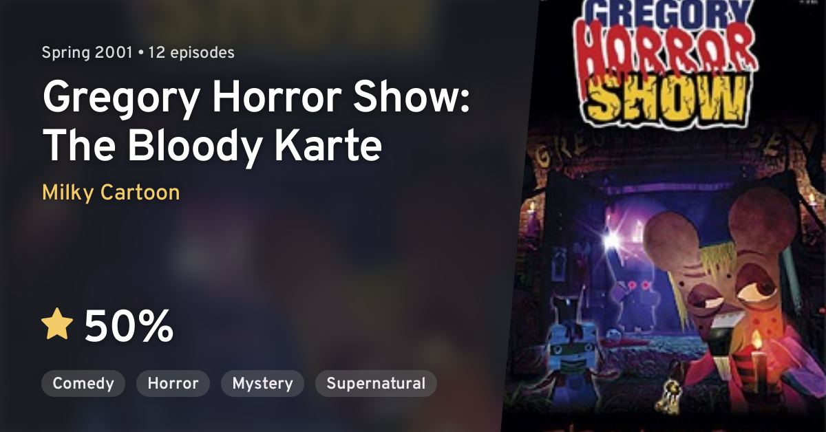 Gregory Horror Show: The Bloody Karte · AniList