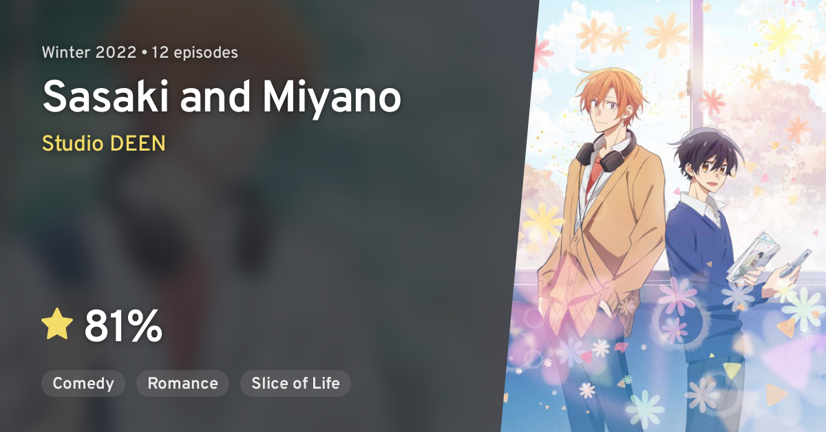 Sasaki to Miyano  Anime, Anime shows, Manga anime