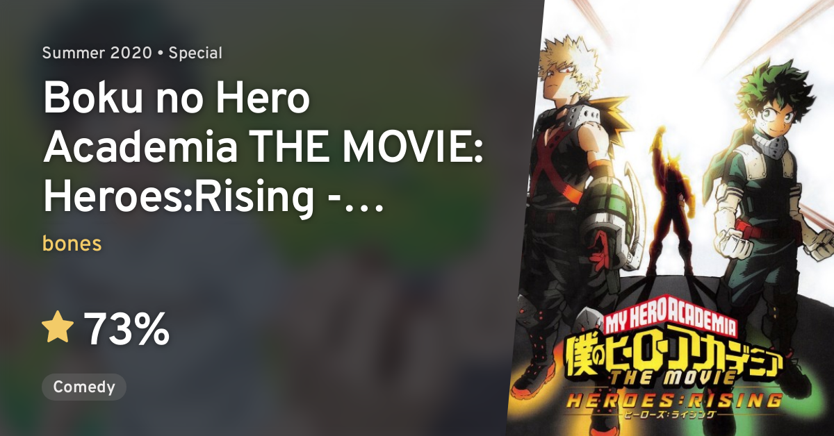 Boku no Hero Academia (My Hero Academia) · AniList