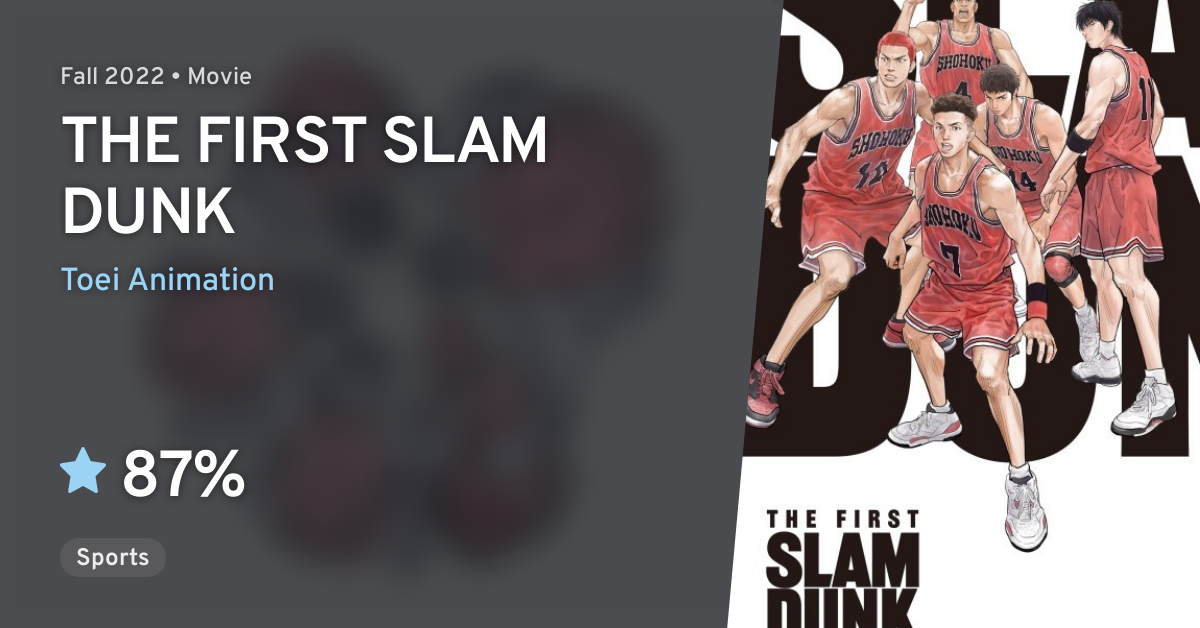 THE FIRST SLAM DUNK · AniList