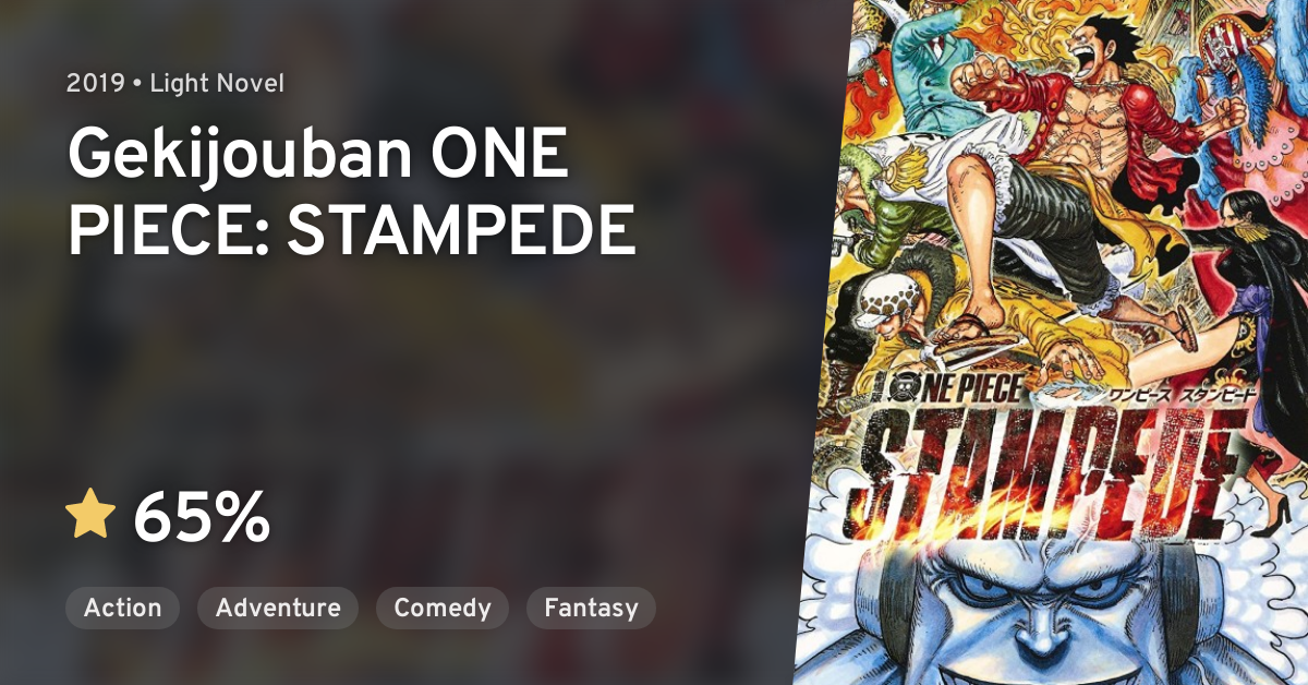 ONE PIECE STAMPEDE (One Piece: Stampede) · AniList