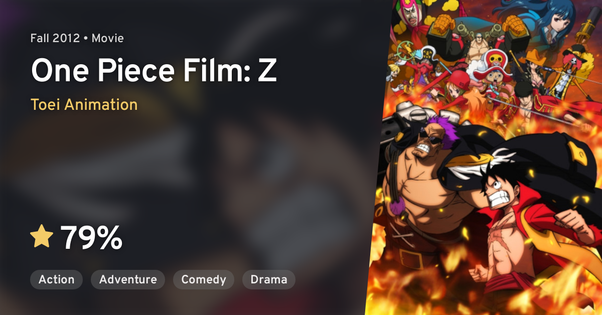 One Piece - Film: Z - Movie - Blu-ray + DVD