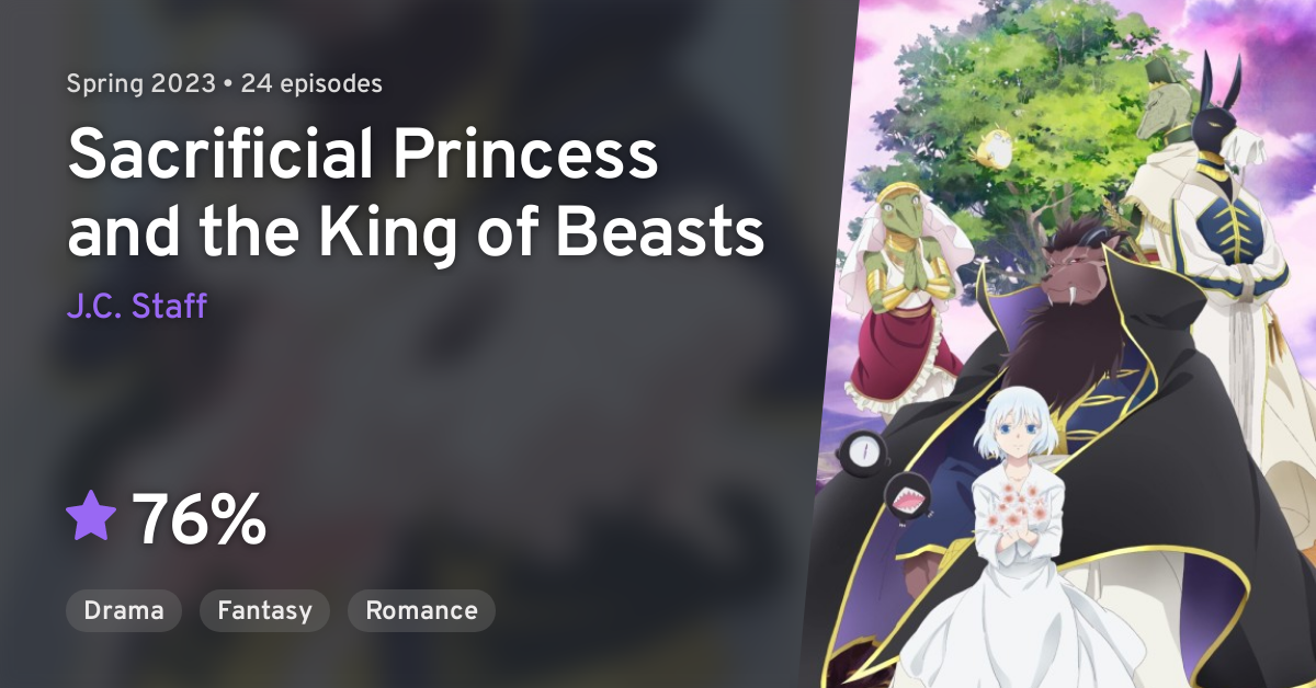 Niehime to Kemono no Ou (Sacrificial Princess and the King of Beasts) ·  AniList