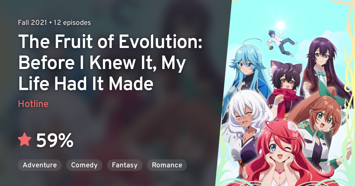 The Fruit of Evolution: Before I Knew It, My Life Had It Made em português  brasileiro - Crunchyroll