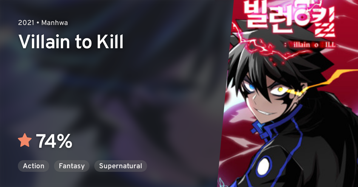 Villain to Kill · AniList