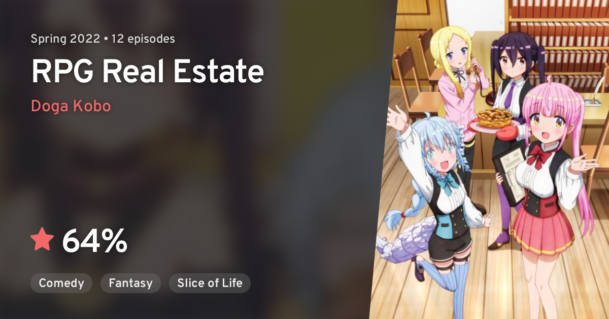 RPG Real Estate em português brasileiro - Crunchyroll