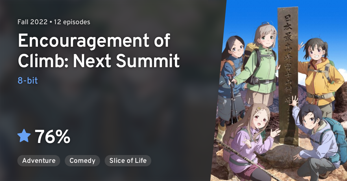 Yama no Susume: Next Summit (Encouragement of Climb: Next Summit) · AniList