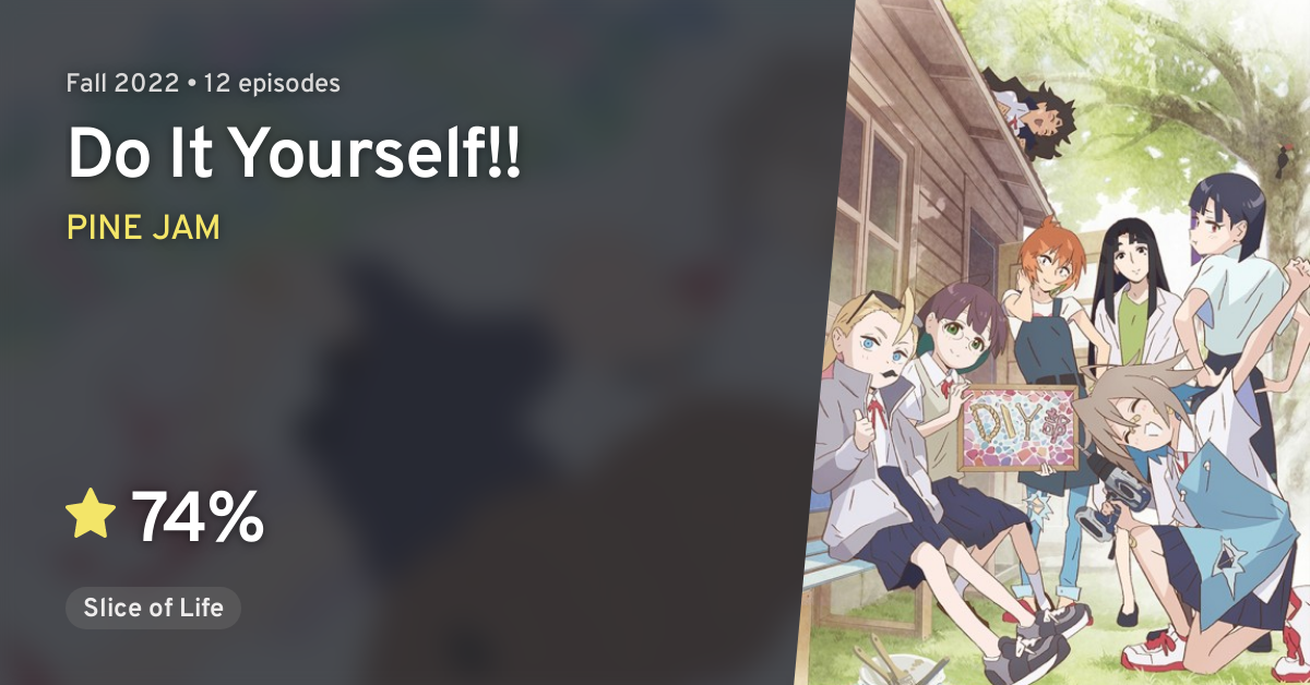 Do It Yourself!! Original Anime Revealed by Studio Pine Jam – OTAQUEST