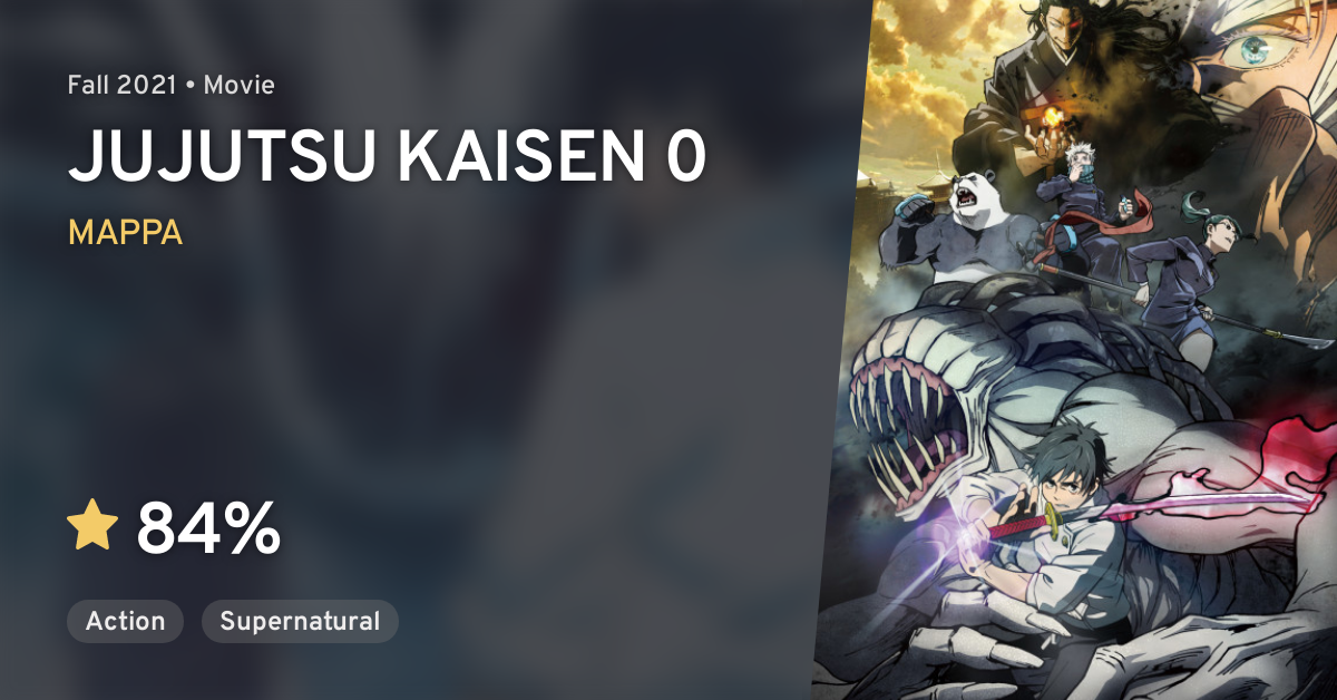 Jujutsu Kaisen 0 – Filme prequela de Jujutsu Kaisen ganha 2