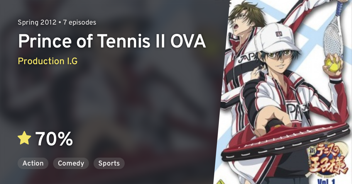 Shin Tennis no Ouji-sama Specials (Prince of Tennis II Specials) · AniList