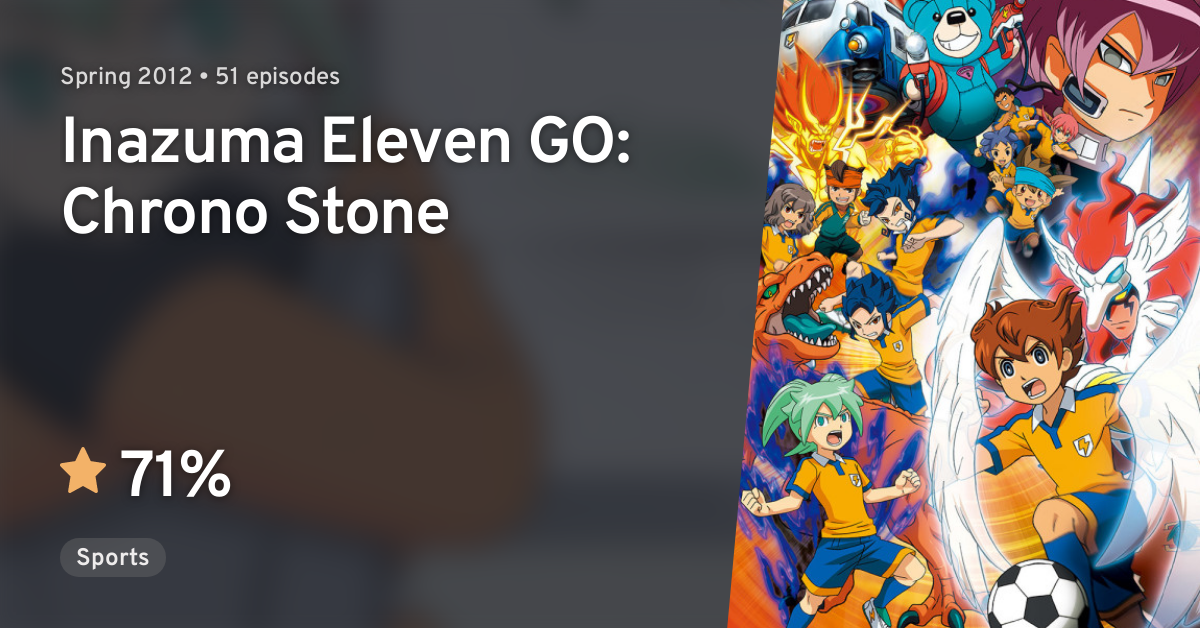 inazuma eleven go: chrono stone todos os episódios