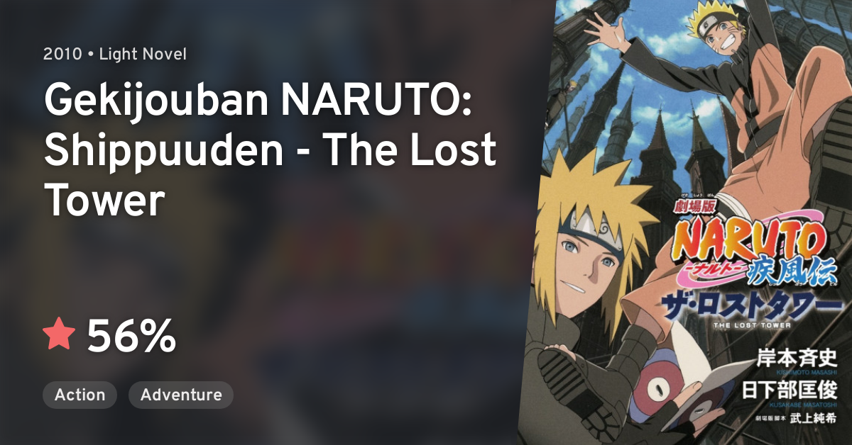 Gekijouban NARUTO: Shippuuden - The Lost Tower · AniList