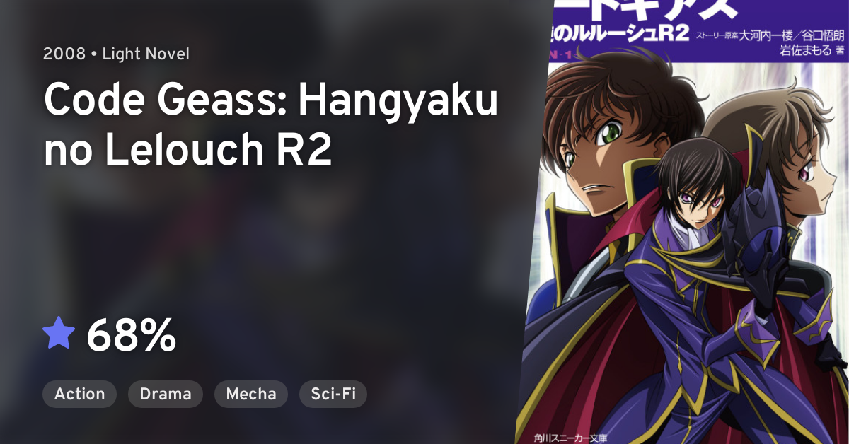 Code Geass: Hangyaku no Lelouch R2 
