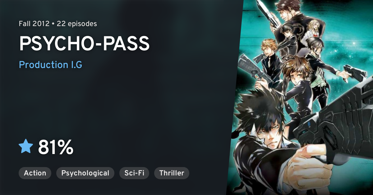 Psycho Pass Anilist