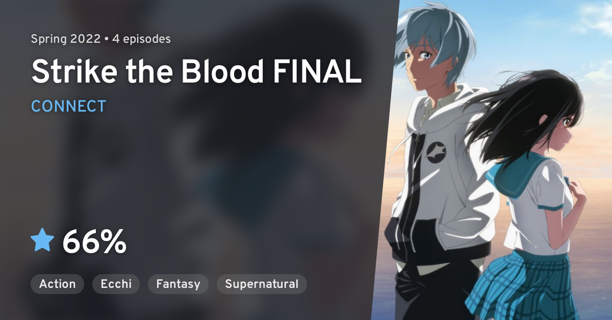 Strike the Blood Final Anime Confirmed 