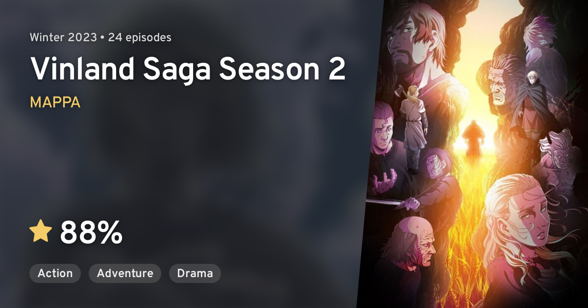 Vinland Saga  Quantos episódios terá a 2ª temporada?