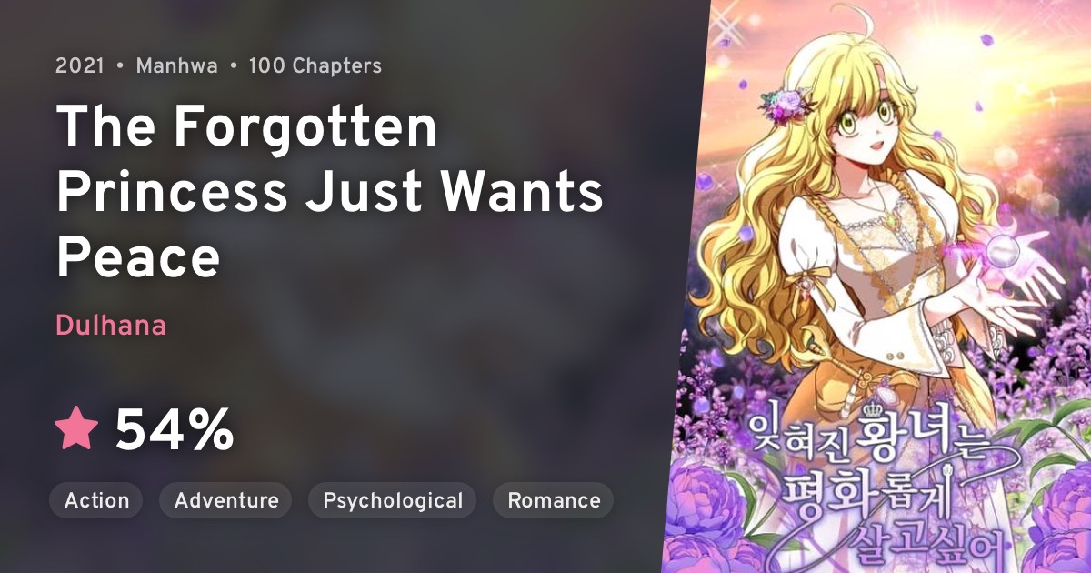 Ityeojin Hwangnyeoneun Pyeonghwaropge Salgo Sipeo (The Forgotten ...