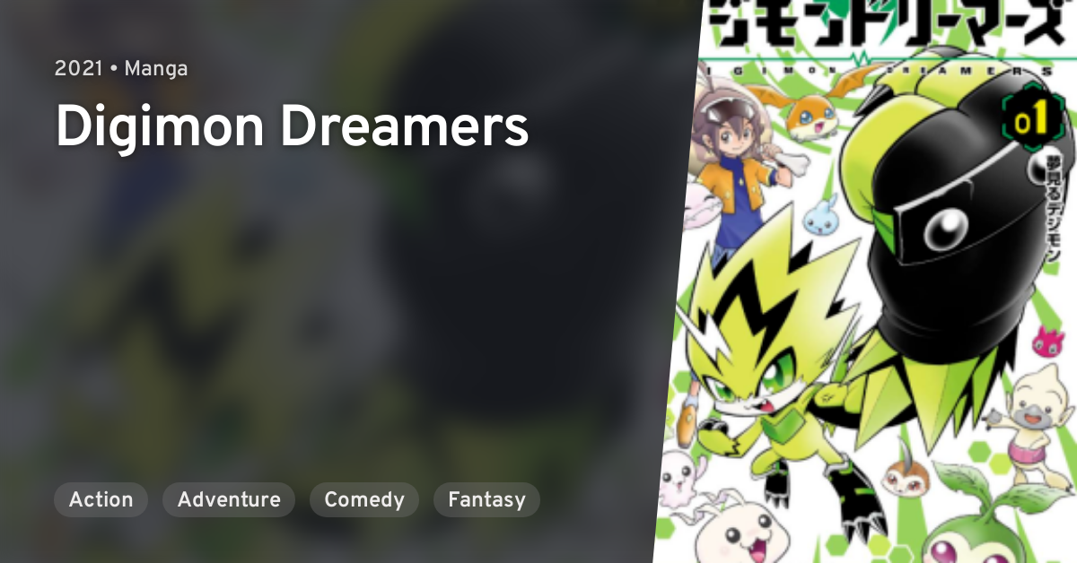 New Digimon Anime And Manga! Ghost Game And Dreamers!