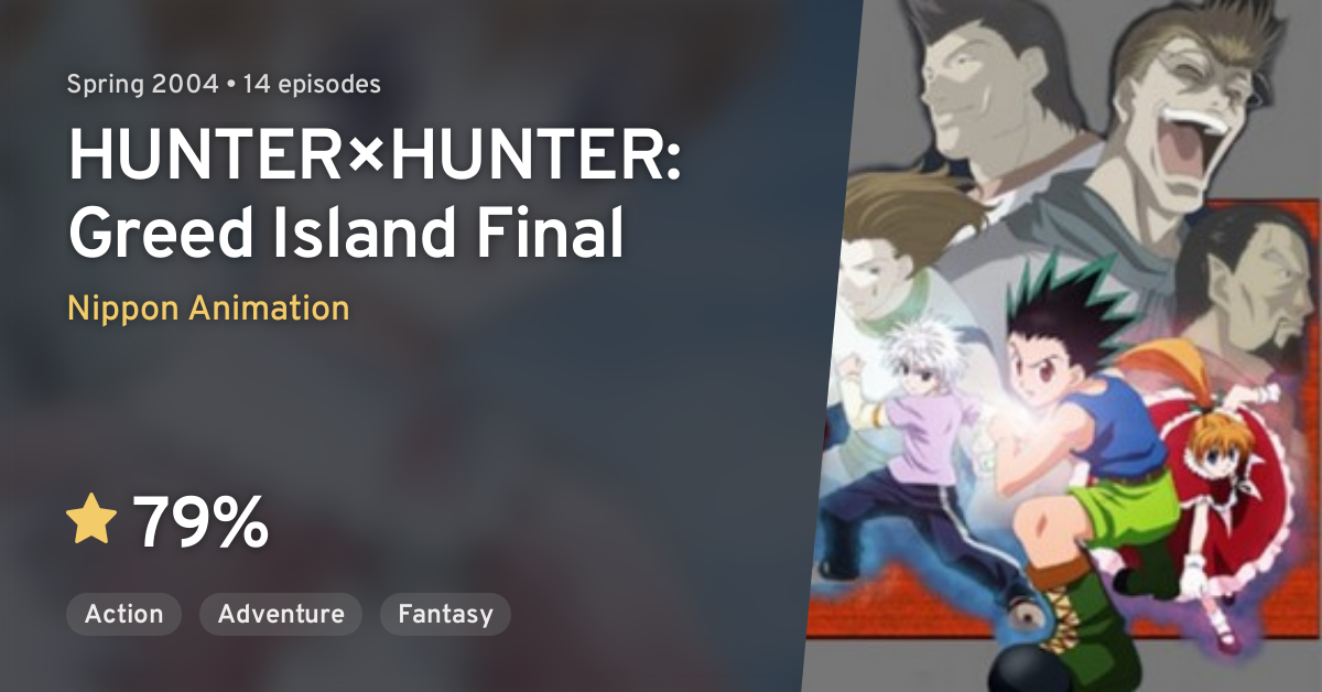 Hunter X Hunter Greed Island Final Anilist