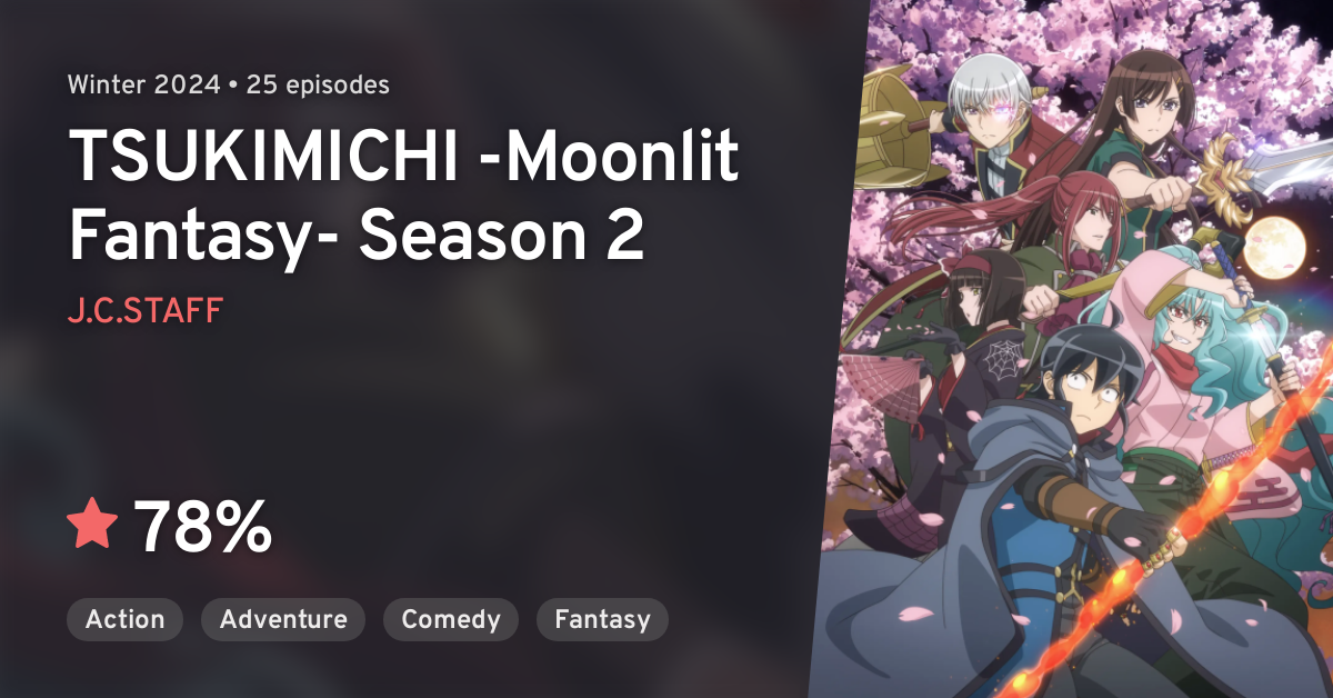 1° Episódio - Tsuki ga Michibiku Isekai Douchuu