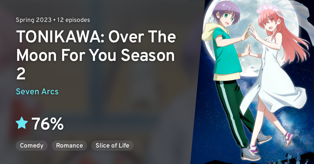 Segunda temporada de TONIKAWA: Over The Moon For You tem