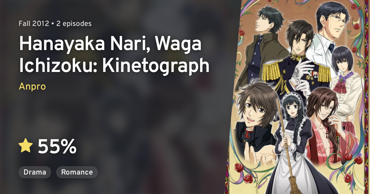 Best Movies and TV shows Like Hanayaka Nari, Waga Ichizoku: Kinetograph