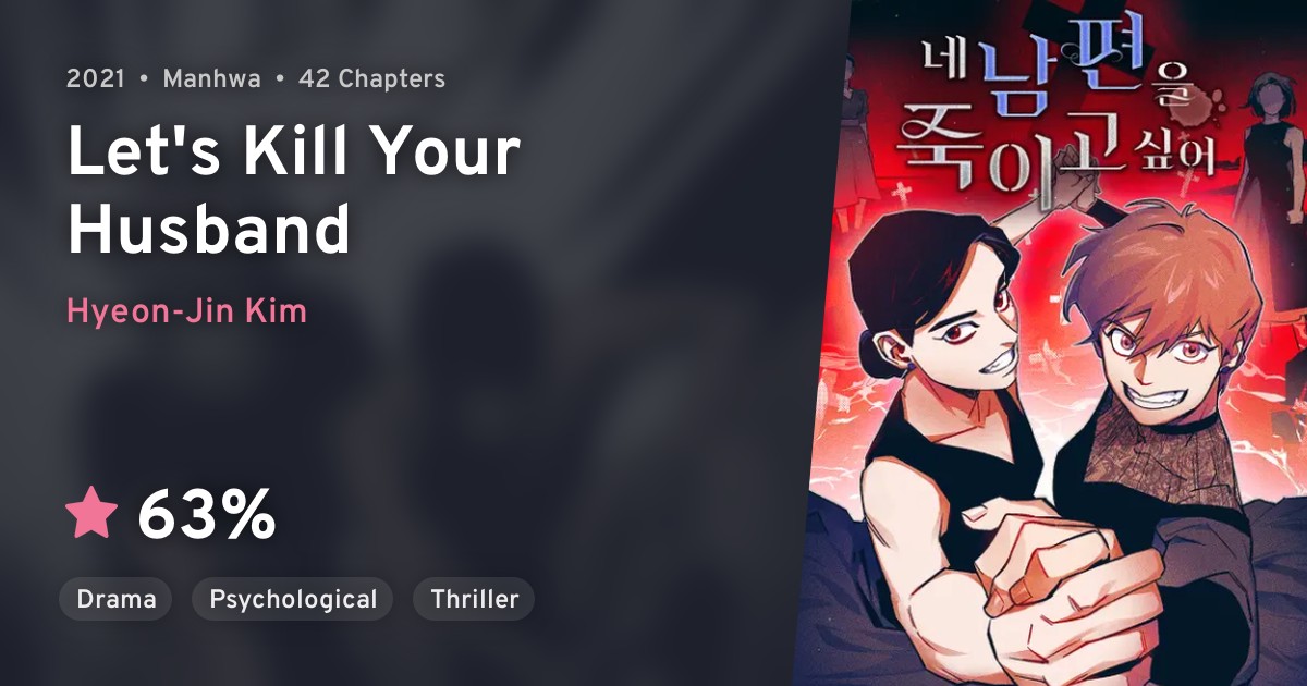 Ne Nampyeoneul Jugigo Sipeo (Let's Kill Your Husband) · AniList