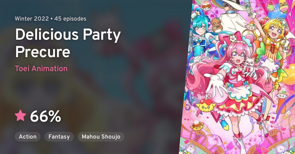 Delicious Party♡Precure · AniList