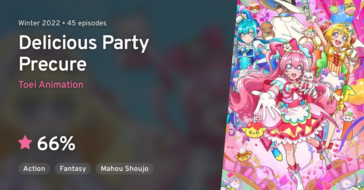 Watch Delicious Party Pretty Cure - Crunchyroll