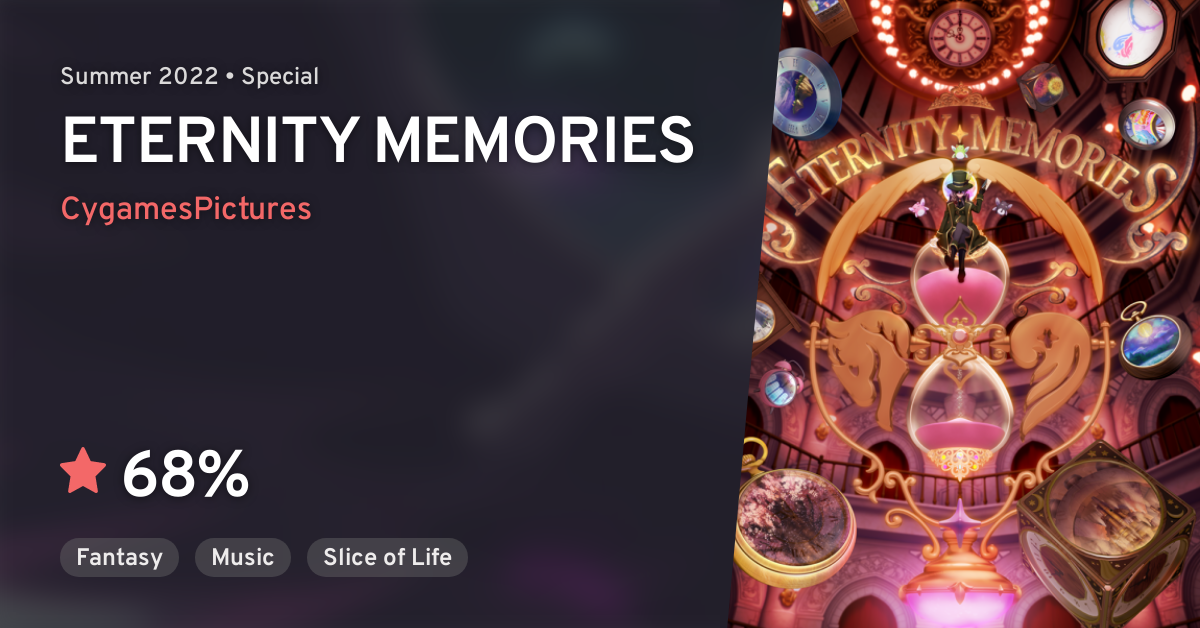 ETERNITY MEMORIES · AniList