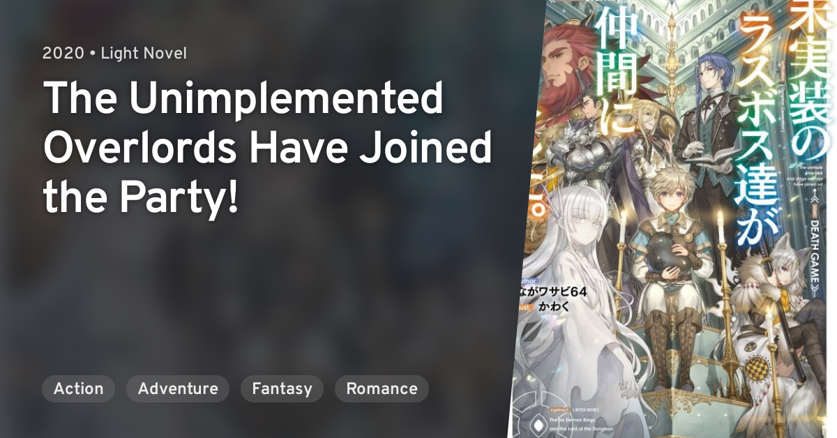 Light Novel Like The Unimplemented Overlords Have Joined the Party
