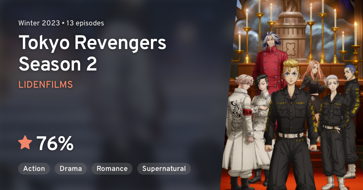 Tokyo Revengers Seiya Kessenhen (Tokyo Revengers Season 2) · AniList