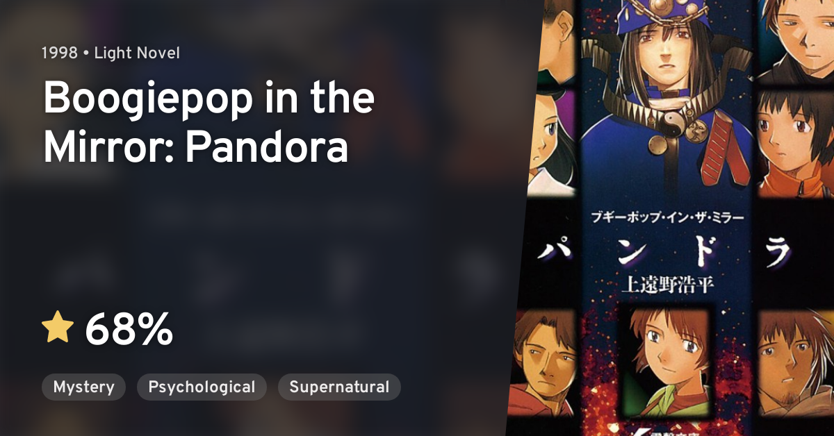 Boogiepop In The Mirror Pandora Anilist