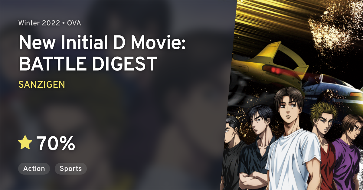 New Initial D Movie: Legend 1 - Kakusei 