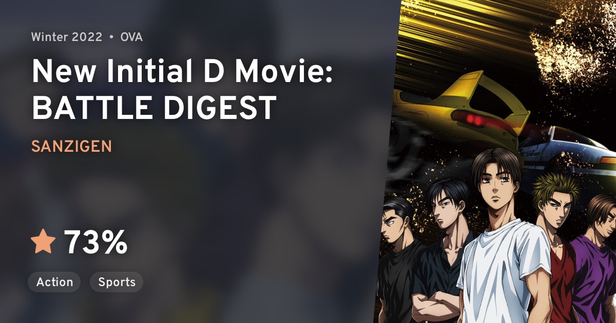 New Initial D Movie: Legend 3 Mugen - Animes Online