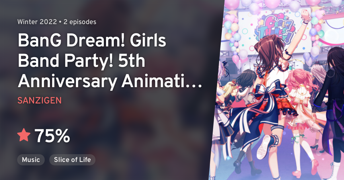 Pre-Show Excitement [BanG Dream! Girls Band Party! 5th Anniversary]