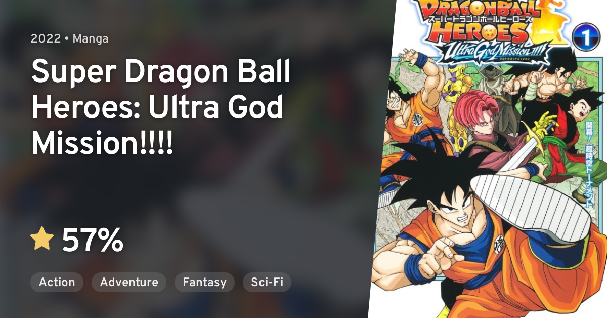 Super Dragon Ball Heroes Ultra God Mission Episode 9 Super Dragon Ball Heroes: Ultra God Mission!!!! · AniList