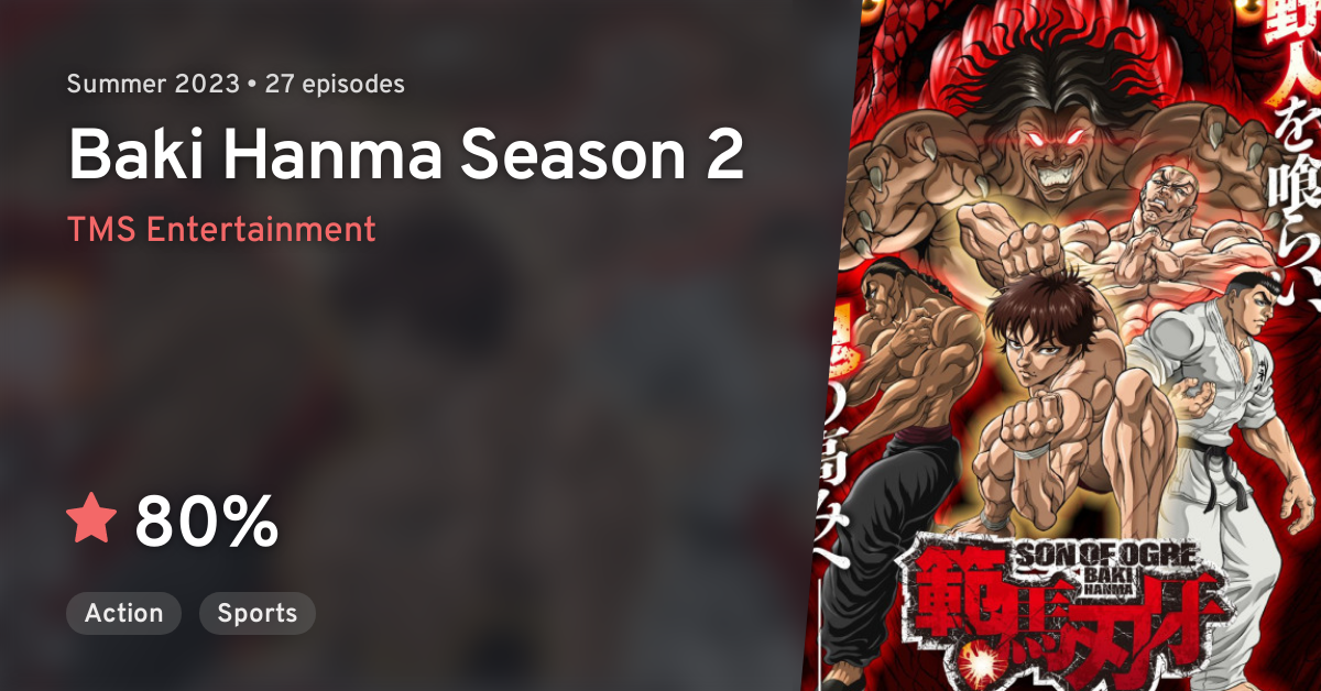 Baki Hanma Season 2: Baki Hanma Season 2 to release on Netflix in
