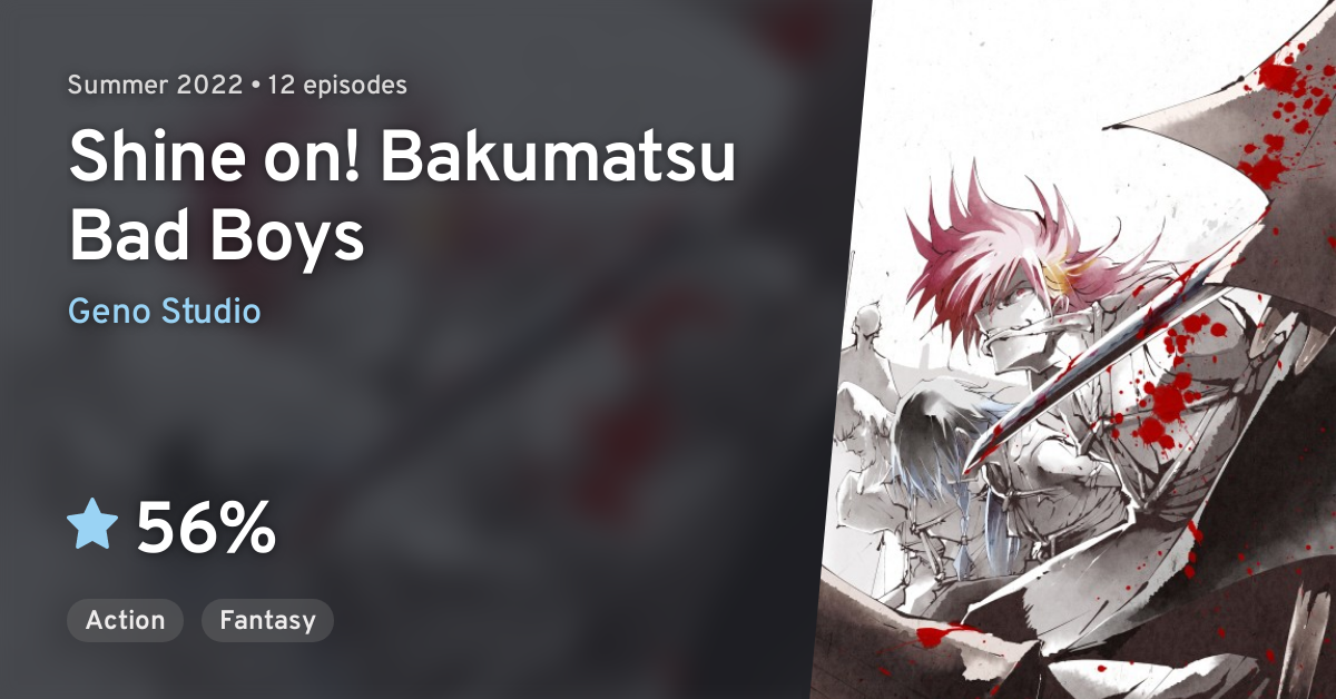 Bucchigire! “Shine on! Bakumatsu Bad Boys” Streaming on Crunchyroll –  Shinsengumi Fansite