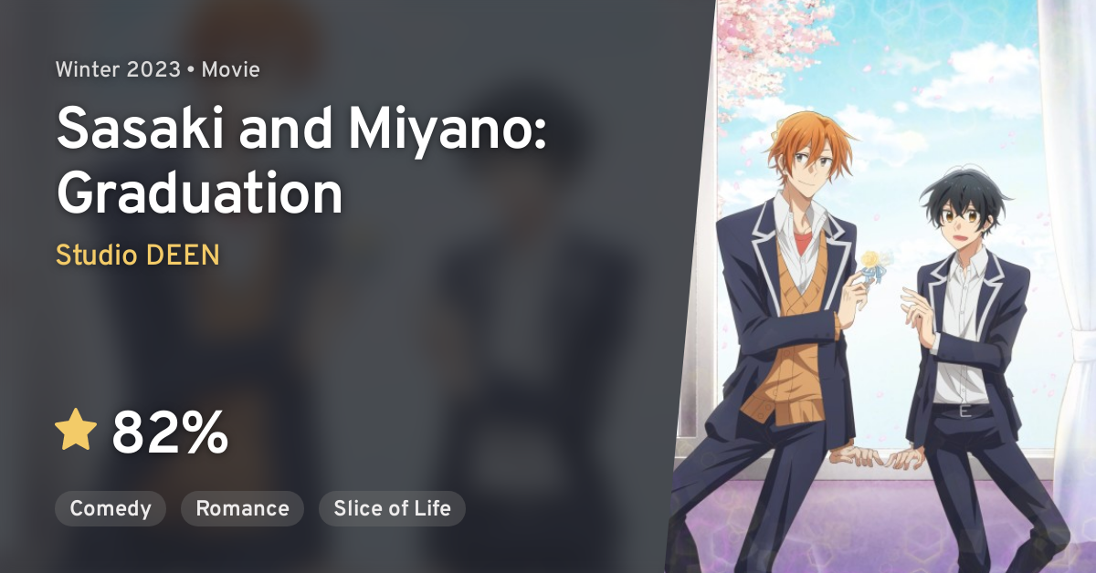 Sasaki and Miyano: Graduation streaming online