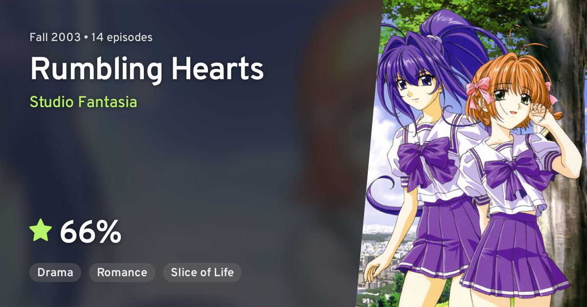 Kimi Ga Nozomu Eien Rumbling Hearts Anilist