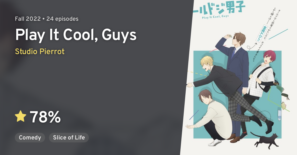 Cool Doji Danshi - Play It Cool, Guys - Animes Online