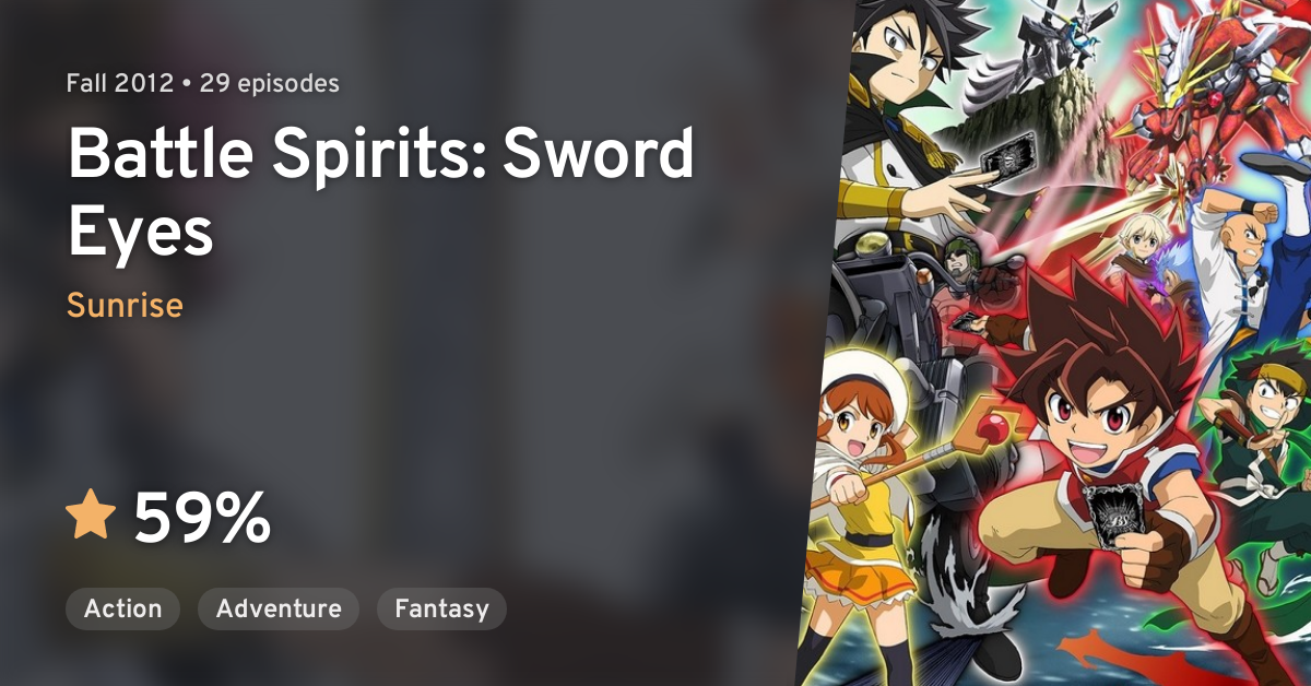 Anime Like Battle Spirits: Sword Eyes