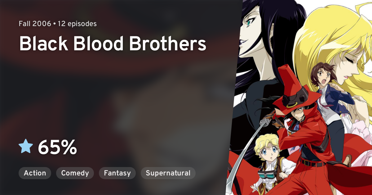 Black Blood Brothers Anilist