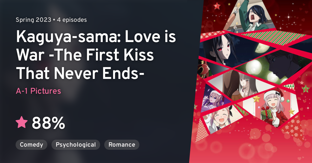 Lizリズ on X: Kaguya-sama wa Kokurasetai: First Kiss wa Owaranai
