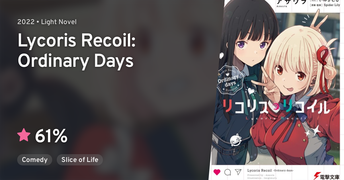 Lycoris Recoil: Ordinary days · AniList