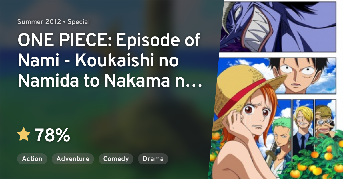 One Piece: Episode of Nami - Koukaishi no Namida to Nakama no Kizuna -  Magyar Felirattal