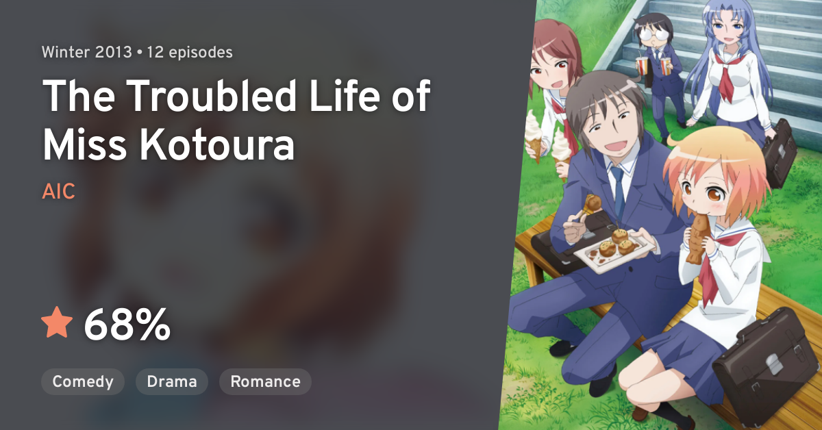 The Valley Anime Club - Theater Thursday is here with the #Dramedy #School  #Romance series #Kotoura-san ( #TheTroubledLifeofMissKotoura )! Since  childhood, Haruka Kotoura's classmates have seen her as a creepy and  monstrous